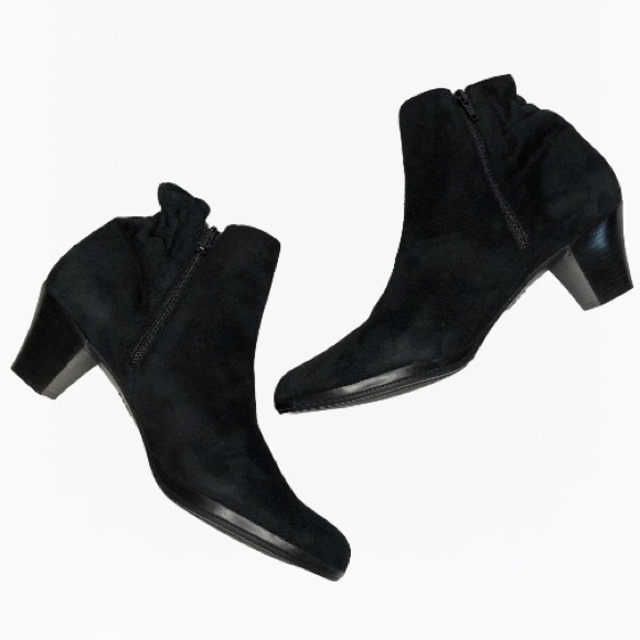 Munro Suede Leather Women’s Ankle Boots - 10.5 - Picture 8 of 17